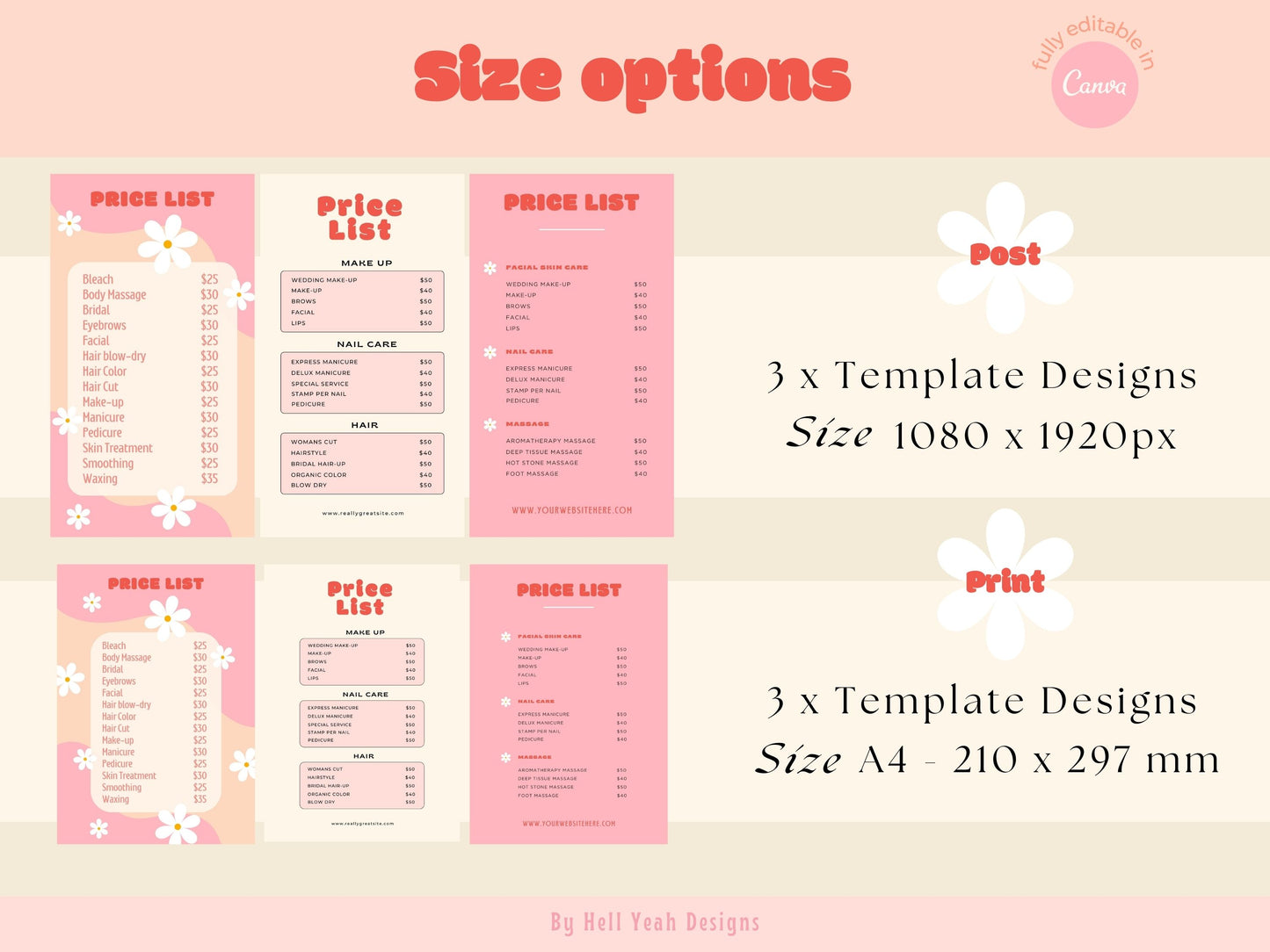 Price List Templates