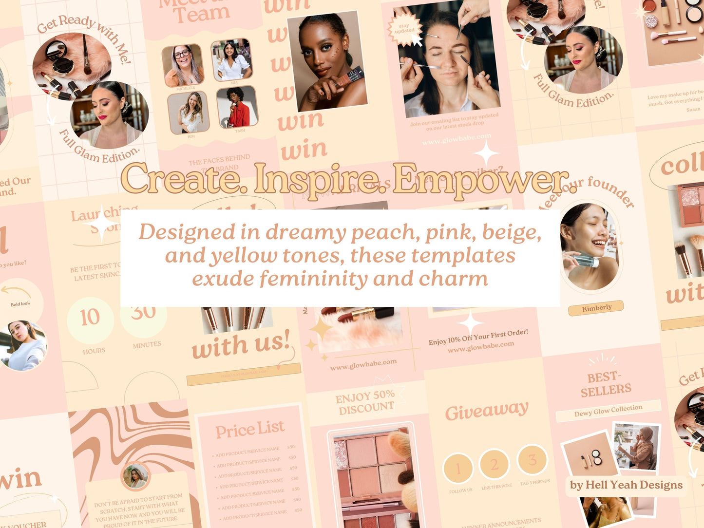 Cosmetics Charm Instagram Story Templates