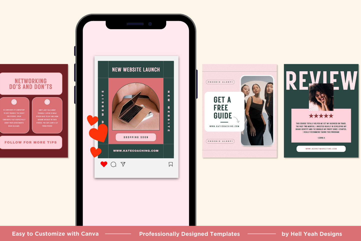 Coaching Instagram Post Templates