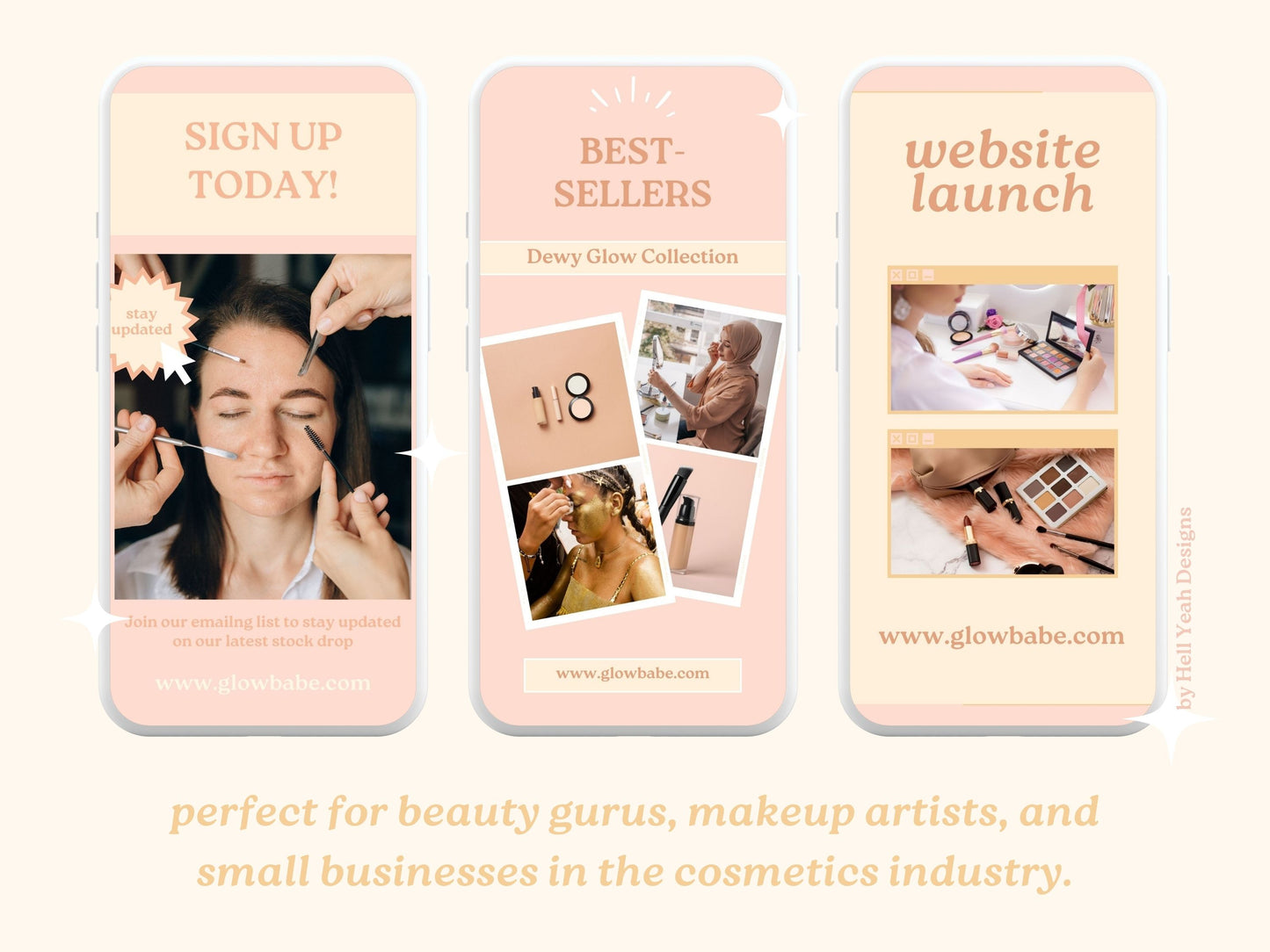 Cosmetics Charm Instagram Story Templates