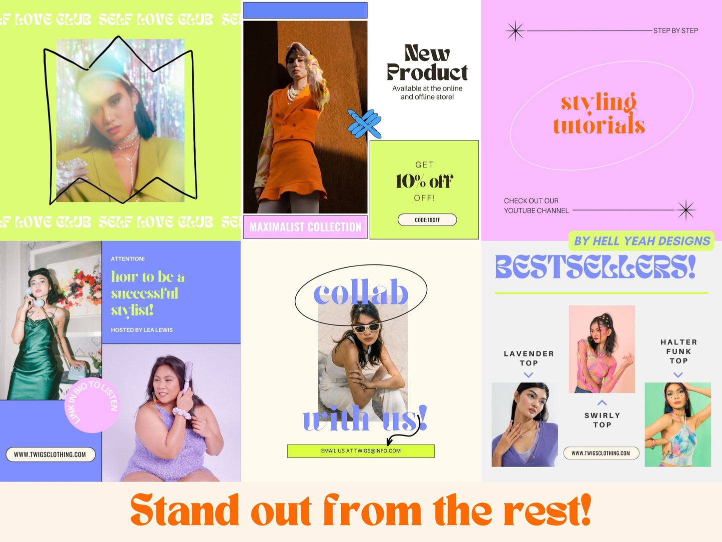 Ecommerce Instagram Post Templates