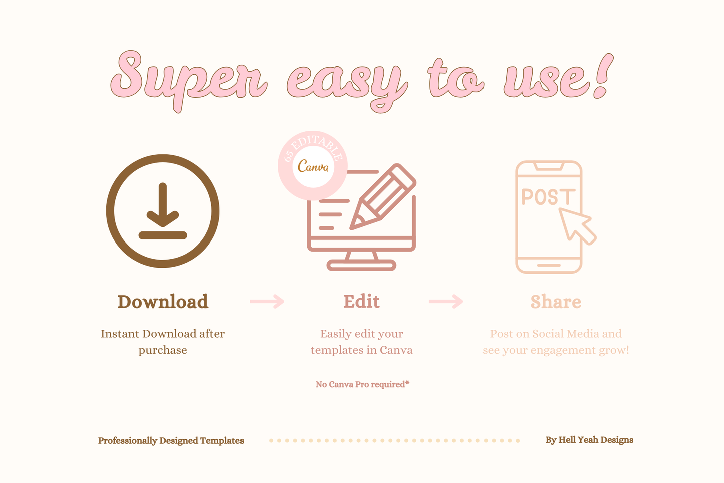 Berry & Butter Instagram Post Templates