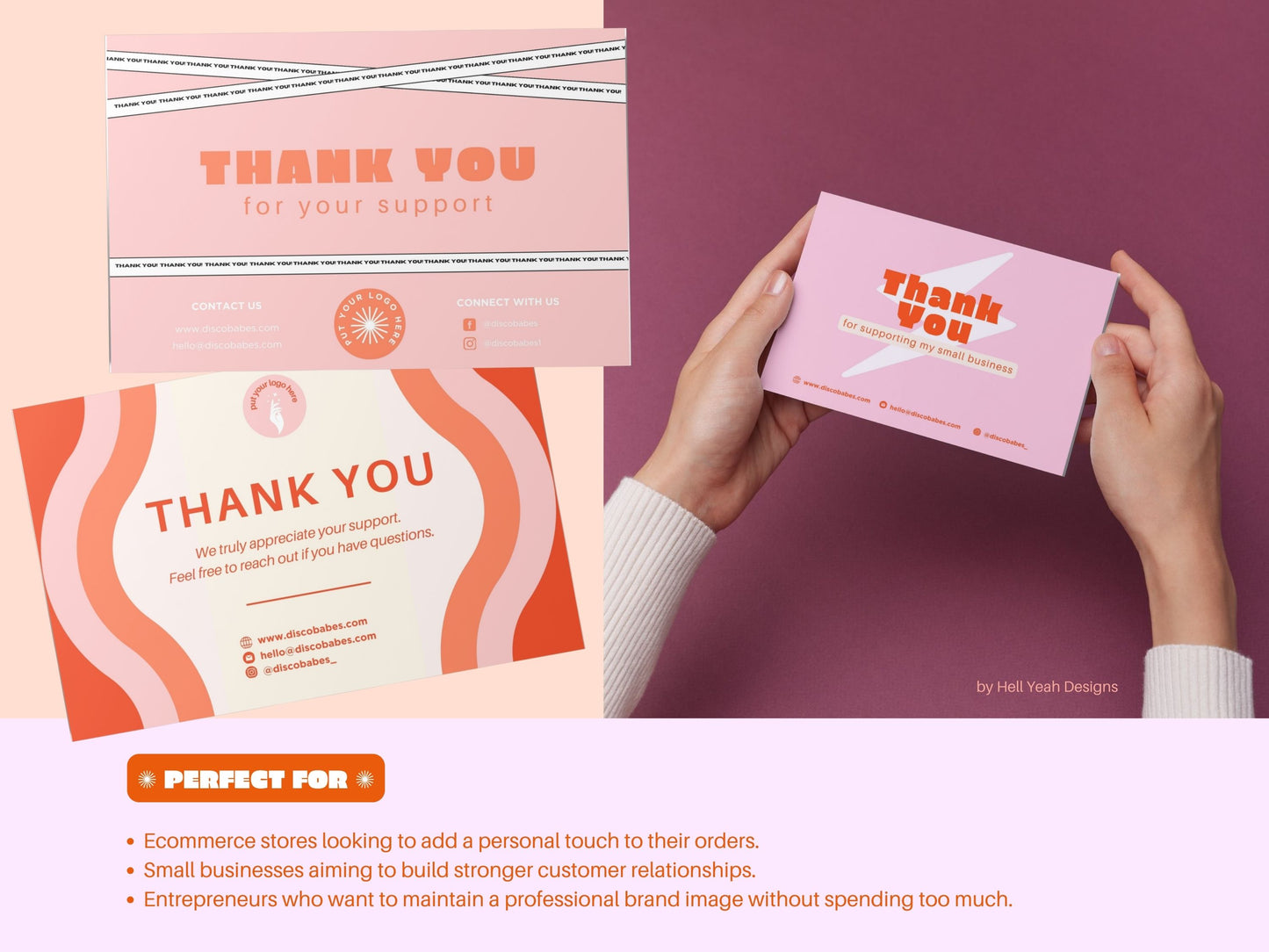 Cherry Pop Thank You Cards