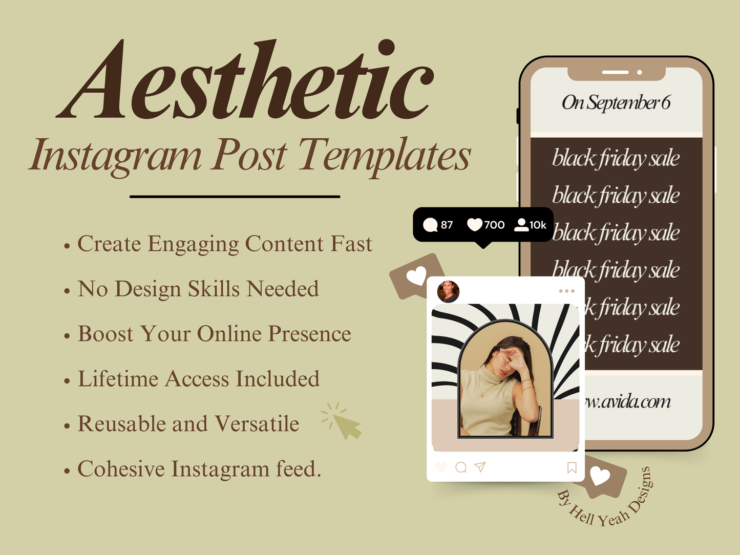 80 Chic Matcha Instagram Post Templates