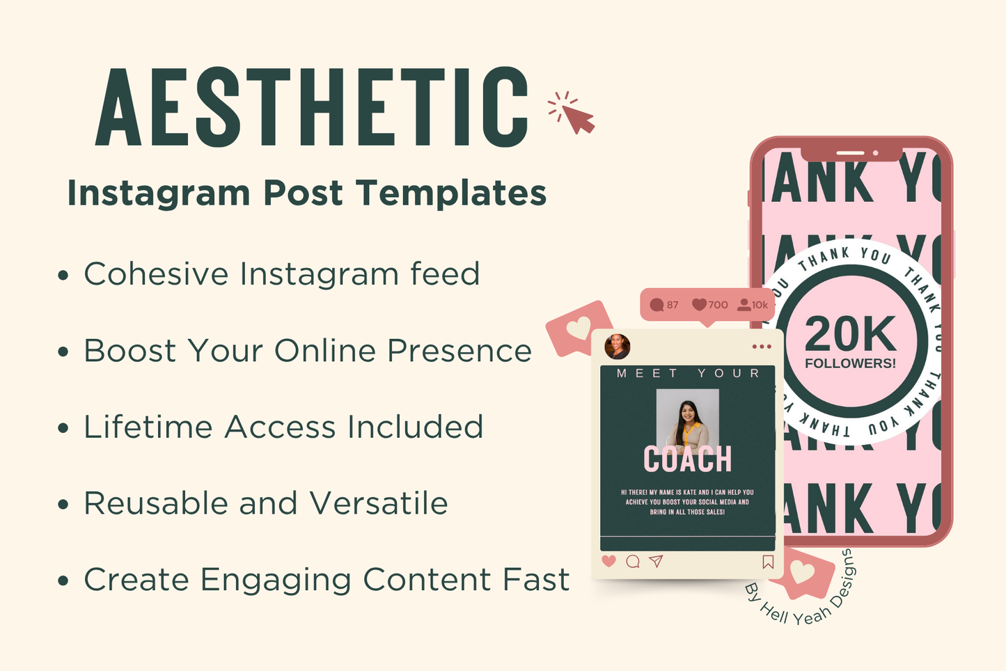 Coaching Instagram Post Templates
