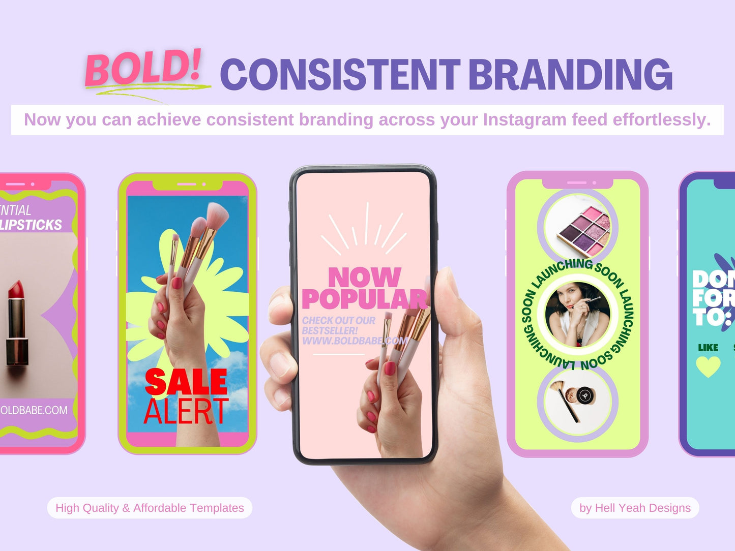Bold Instagram Story Templates