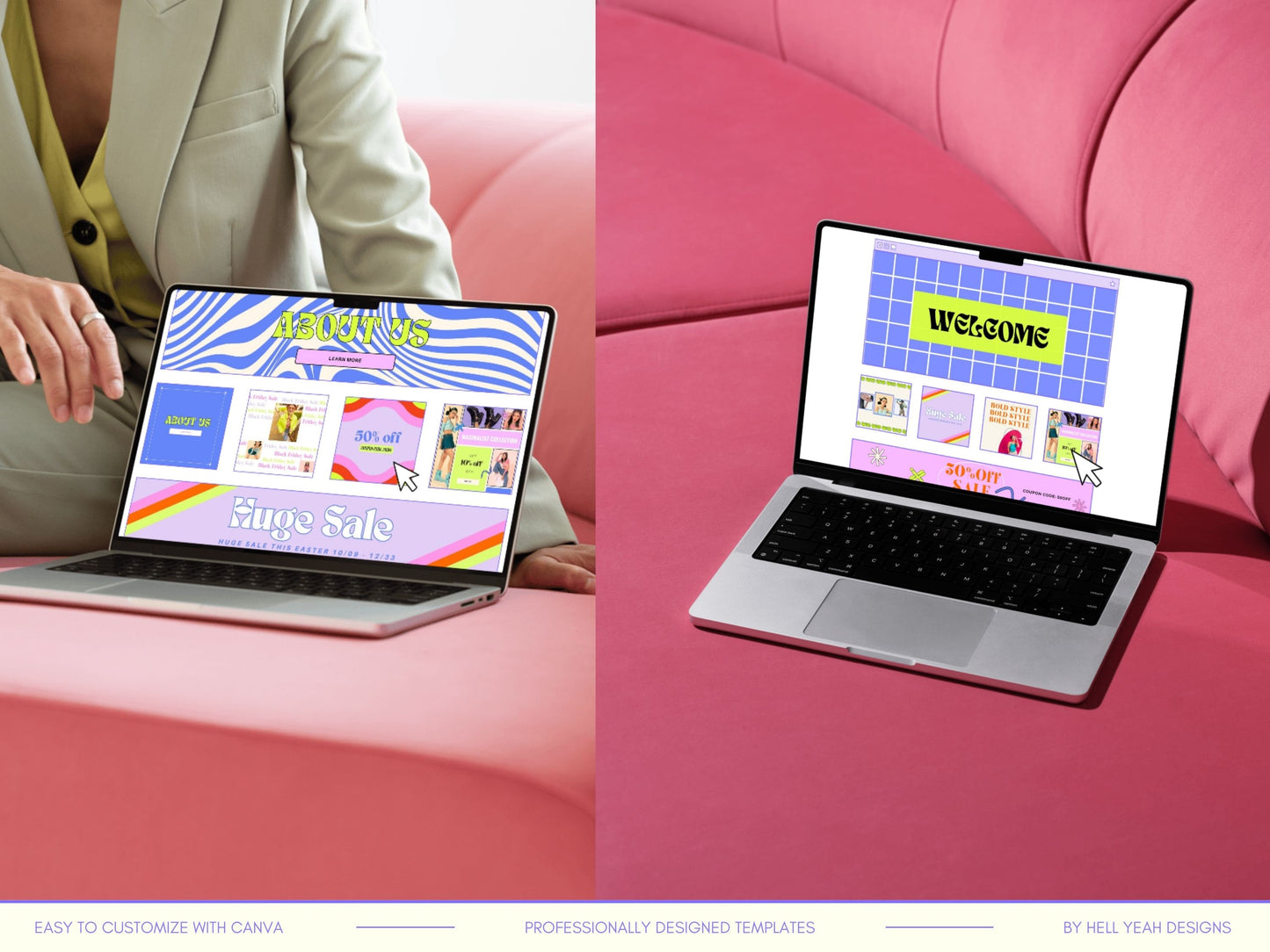 Ecommerce Website Banners Templates