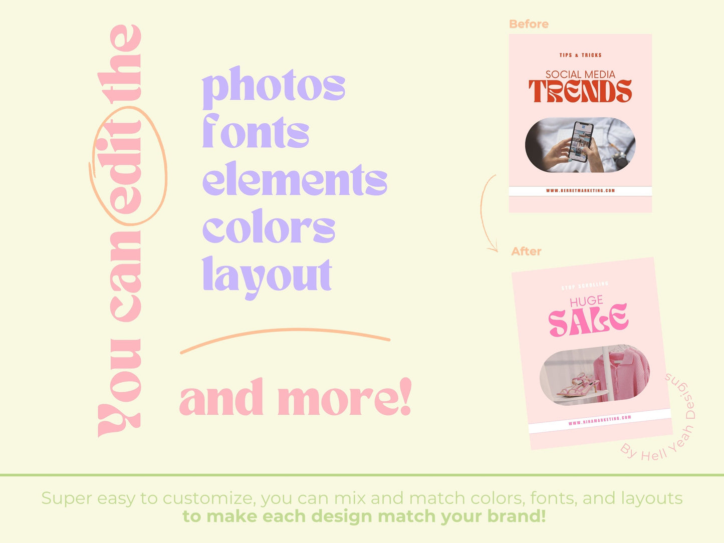 Pastel Power Instagram Post Templates