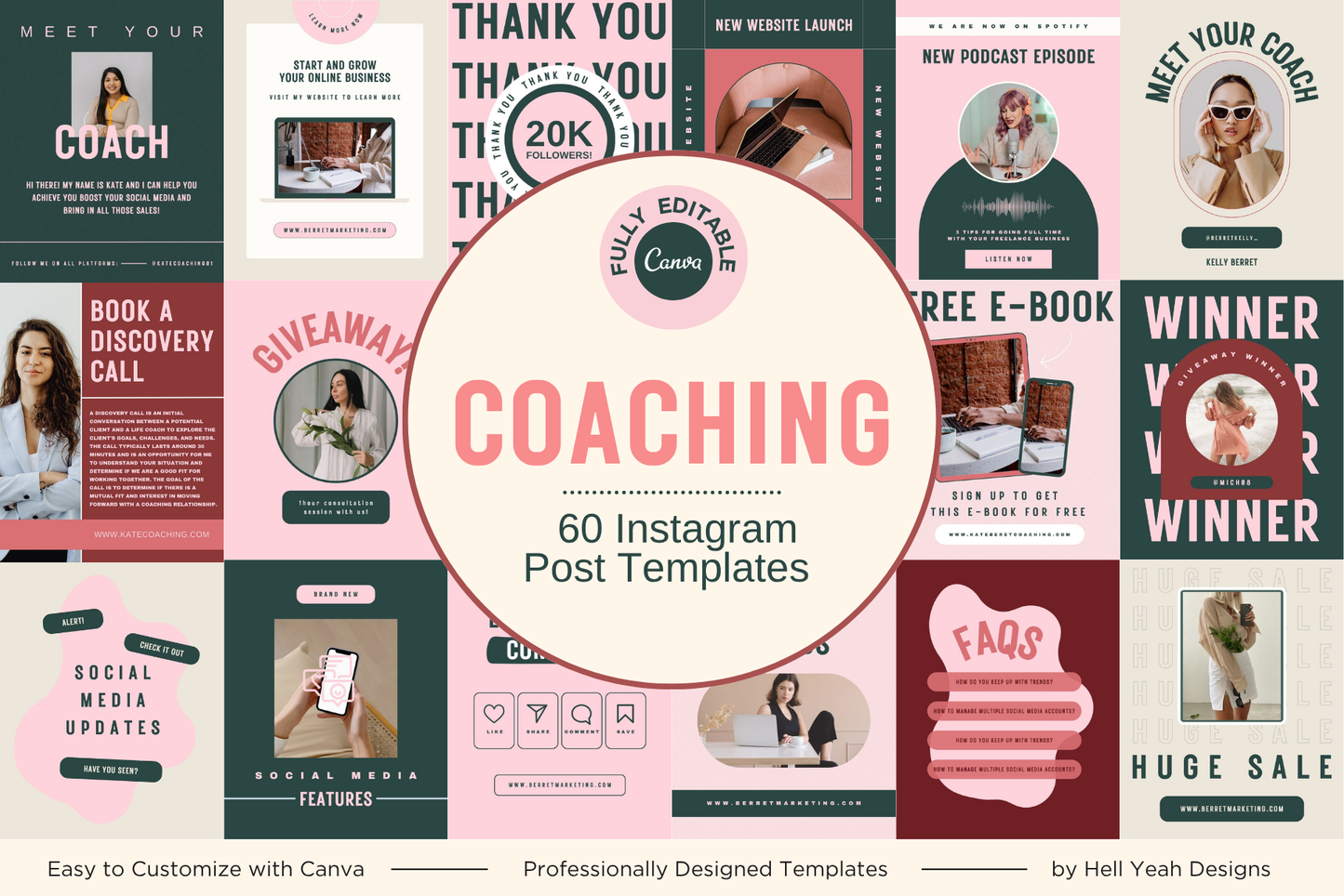 Coaching Instagram Post Templates