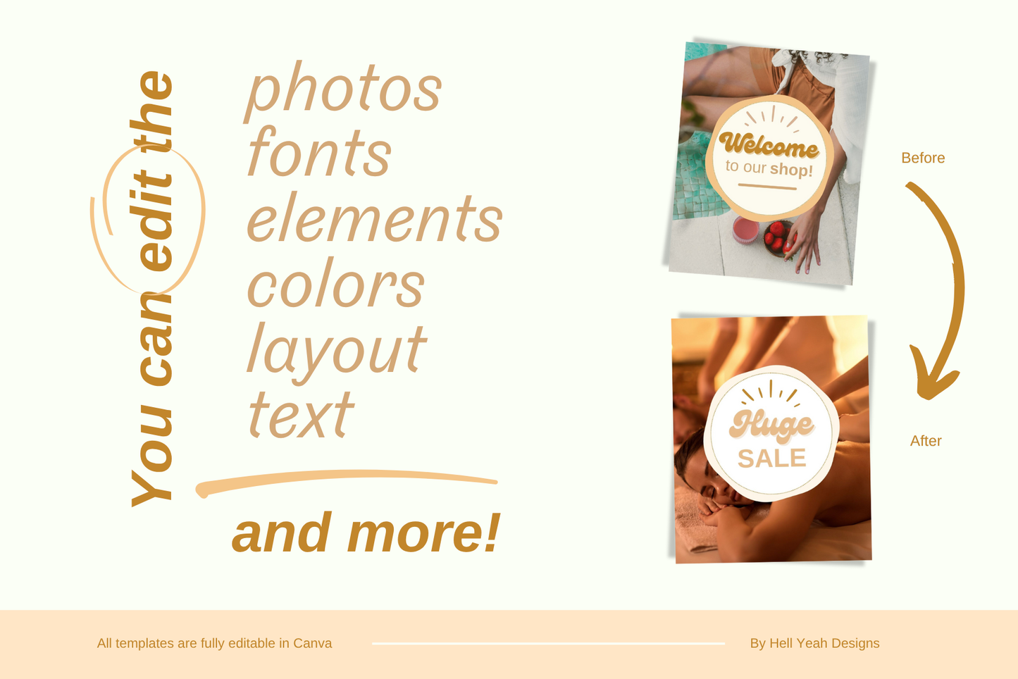 Beauty Glow Instagram Post Templates
