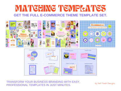Ecommerce Website Banners Templates