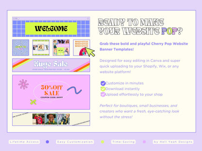 Ecommerce Website Banners Templates