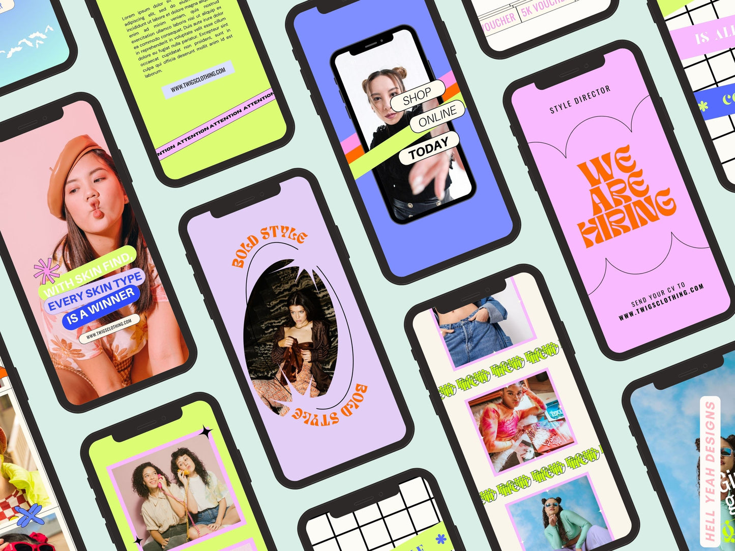 Ecommerce Instagram Story Templates