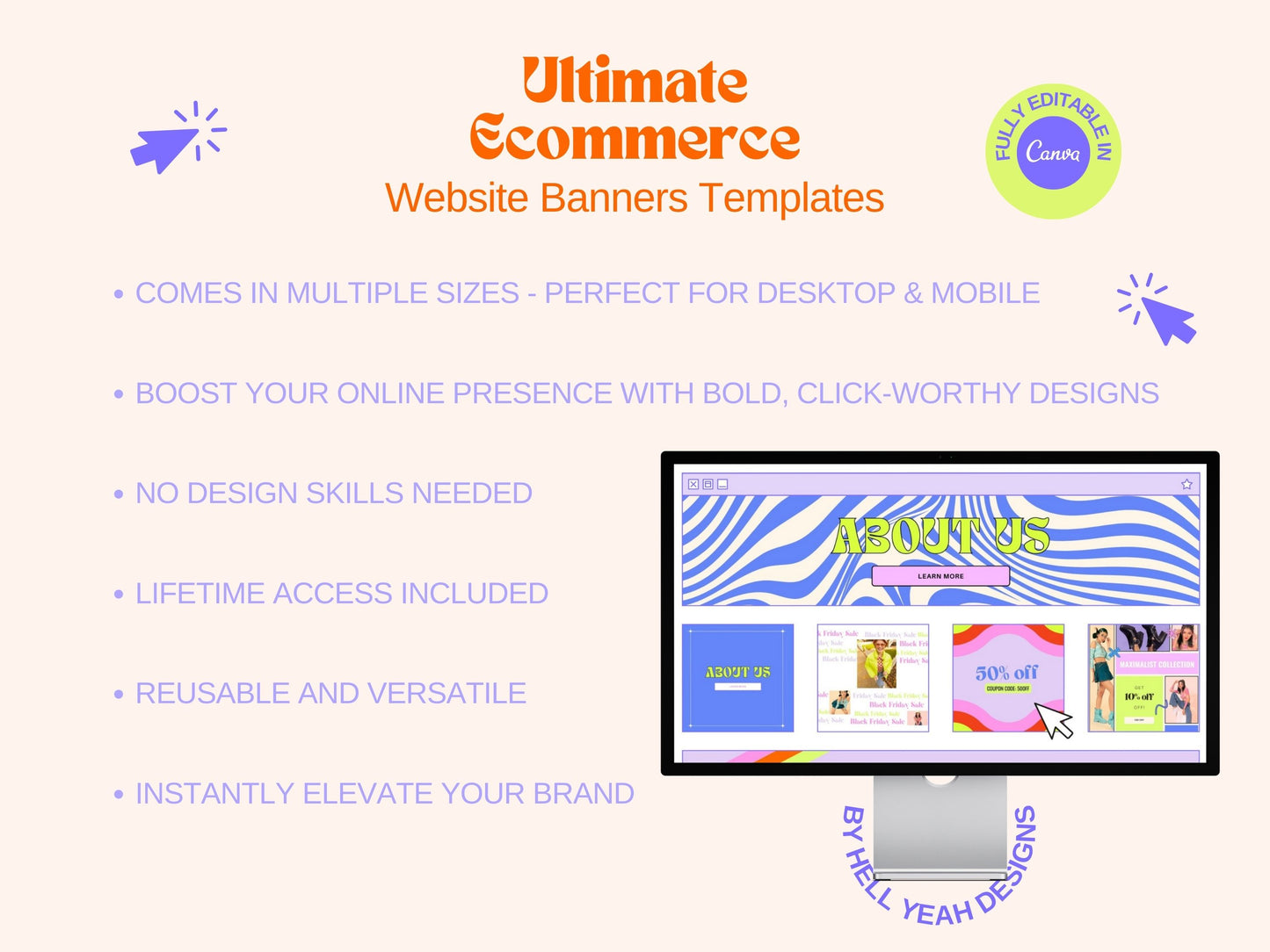 Ecommerce Website Banners Templates