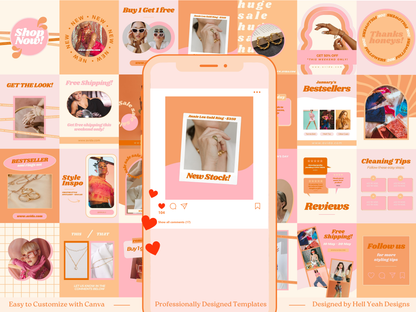 Sorbet Pop Instagram Post Templates