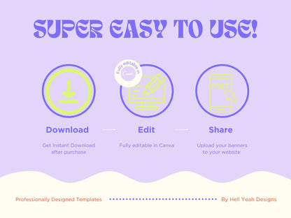 Ecommerce Website Banners Templates