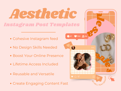 Sorbet Pop Instagram Post Templates