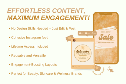 Beauty Glow Instagram Post Templates