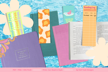 Funky Summer Bookmarks