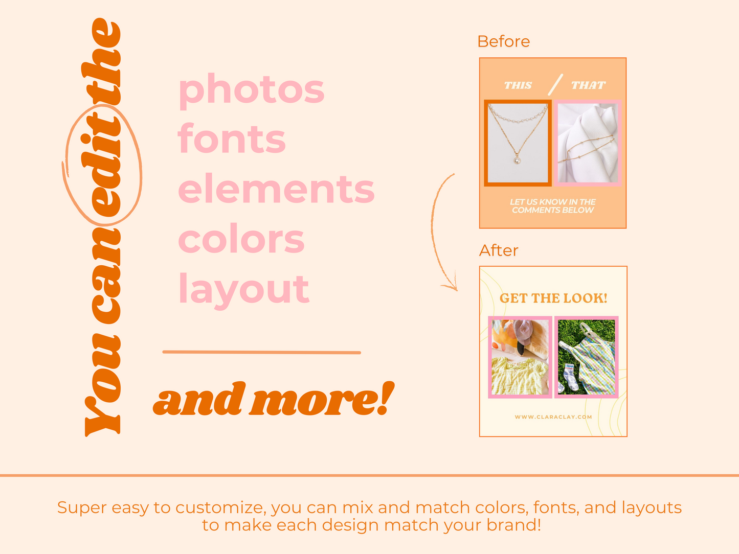 Sorbet Pop Instagram Post Templates