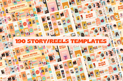 500 Bold & Bright Instagram Bundle