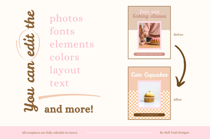 Berry & Butter Instagram Post Templates