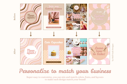 Berry & Butter Instagram Post Templates