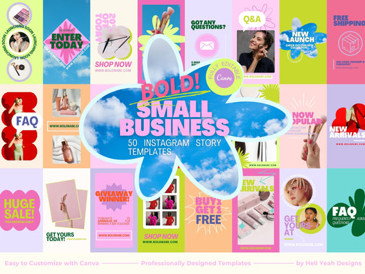 Bold Instagram Story Templates